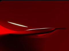 Teasern för tillkännagivandet av Model Y Performance har fått namnet &quot;Spoiler alert.&quot; (Bildkälla: Tesla)