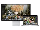 Rendering av original Studio Display som används med en MacBook. (Bildkälla: Apple)