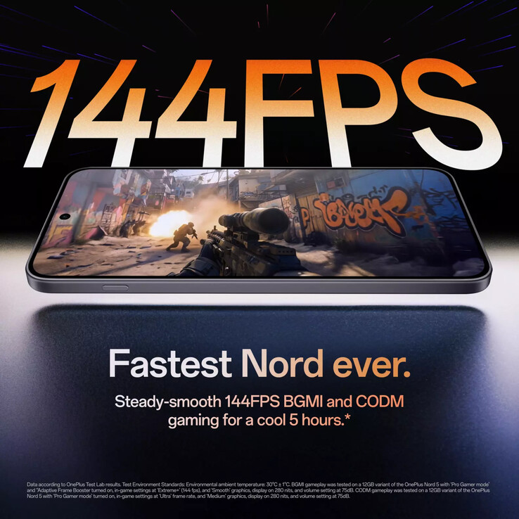 OnePlus förhandsvisar den "snabbaste Nord någonsin". (Källa: OnePlus)