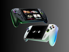 Asus ROG Xbox Ally och Xbox Ally X (på bilden). (Bildkälla: Asustek Computer - Redigerad)