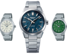 De mekaniska Casio Edifice EFK-100-klockorna kommer enligt uppgift att lanseras i tre färgställningar - arktisk vit, havsblå och djupgrön. (Bildkälla: Casioblog)