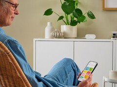 IKEAs Alpstuga luftkvalitetssensor (bilden) stöder Matter. (Bildkälla: IKEA)