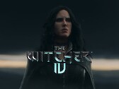 Banner som visar Yennefer med The Witcher 4-logotypen