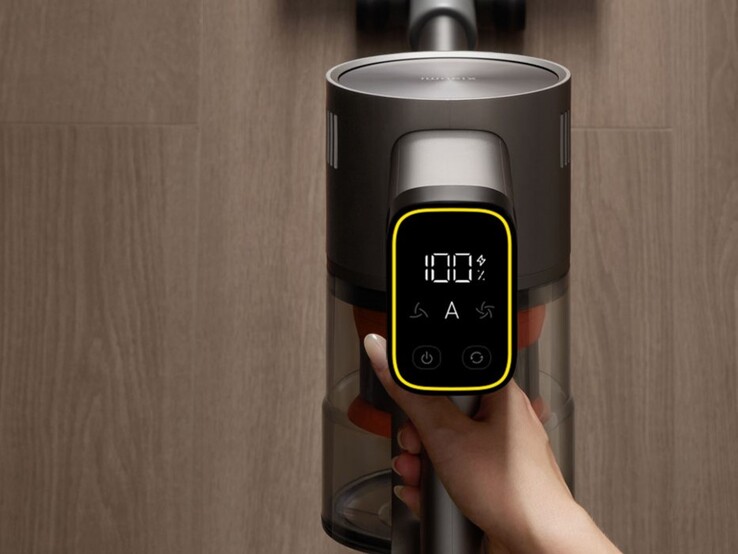 Xiaomi dammsugare G30 Max har en digital display. (Bildkälla: Xiaomi)