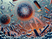 Forskare vid Monash University i Australien har nått ett genombrott i kampen mot multiresistenta bakterier - med hjälp av artificiell intelligens. (Bildkälla: DallE3)