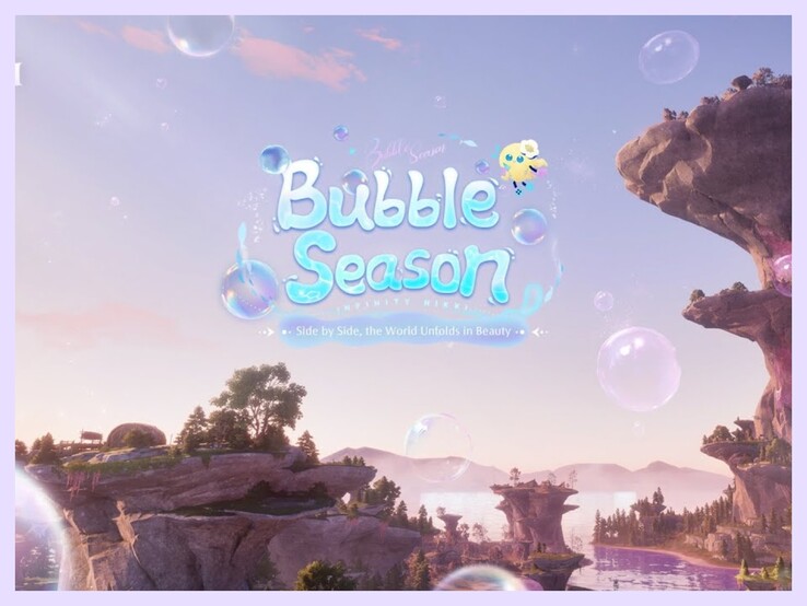 Infinity Nikkis bubbelsäsong vackra äventyr för duos. (Infinity Nikki via Youtube)