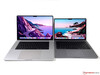 MacBook Pro 16 2021 (vänster) vs. MacBook Pro 14 2021 (höger)