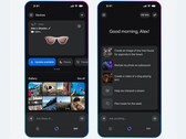 Meta AI-appgränssnitt som visar Ray-Ban smarta glasögon anslutna under "Enheter" och kreativa AI-meddelanden som att generera bilder, videor och drömtolkning. (Bildkälla: Meta)