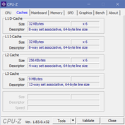 CPU-Z Cache