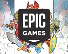 Epic Games logotyp.