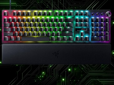 Razer Huntsman V3 Pro 8KHz svart gaming-tangentbord i full storlek (Bildkälla: Razer PR med ändringar)