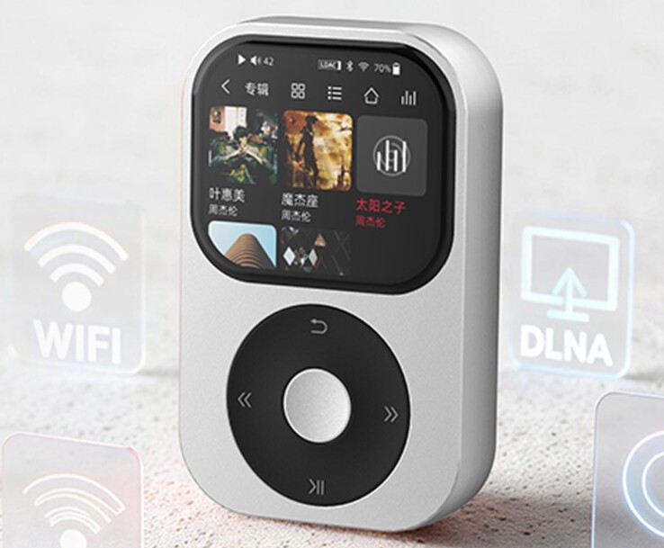 Shanling Q2 DAP har inbyggd musikstreaming från Tidal.