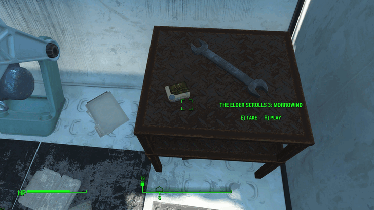 The Elder Scrolls Morrowind-holoband i Fallout 4