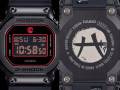 Casio G-Shock x Rui Hachimura collab-klockan (bilden) finns nu att köpa i Kanada. (Bildkälla: Casio)