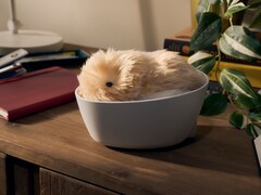 Casios robotdjur Moflin kan utveckla en unik personlighet baserat på interaktionen med sin ägare. (Bildkälla: Casio)