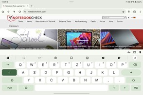 Honor MagicPad3: Liggande tangentbord