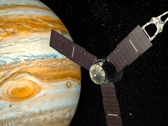 En konstnärs illustration av en rymdsond nära Jupiter. (Bildkälla: Andrew-Art - Pixabay)