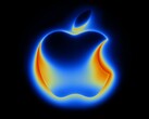Interaktiv Apple logotyp på den officiella webbplatsen. (Bildkälla: Apple)