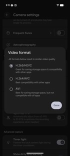 Alternativ för videoformat