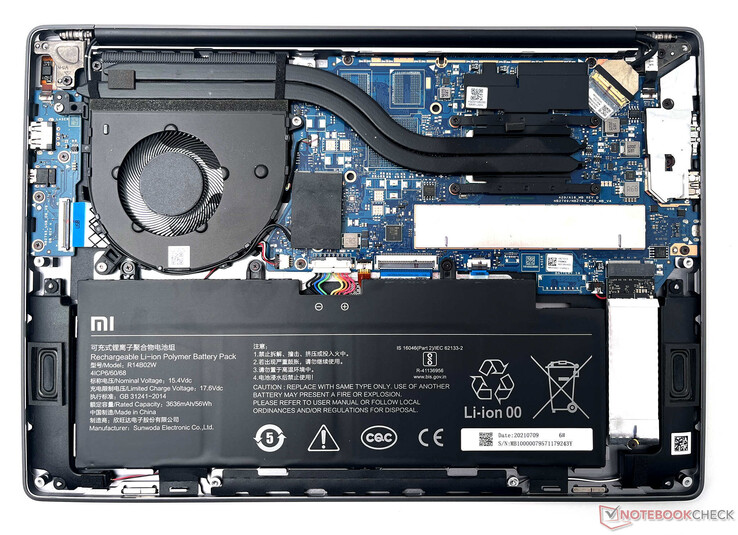Xiaomi Mi NoteBook Pro internt