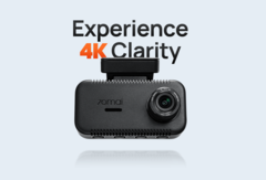 70mai 4K A810 Lite bilkamera har ett litet fotavtryck