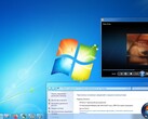 Skrivbord med Windows 7 Home Premium. En skärmdump tagen i juni 2025. (Bildkälla: Sergey Tarasov / Notebookcheck)