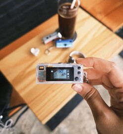 Om den lilla LCD-skärmen inte är tillräckligt gammaldags kan du alltid använda den lilla sökaren (Bildkälla: Kodak)