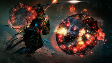 En bild som visar en strid i Nioh: Complete Edition.