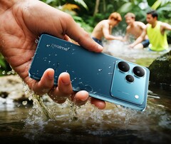 Realme P4 Pro 5G finns i tre färger, inklusive midnattsblå. (Bildkälla: Realme)