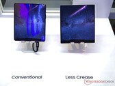 Samsung Electronics använder Samsung Display-paneler till alla sina Galaxy Z Fold-smartphones. (Bildkälla: Notebookcheck)