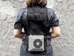 Shiftall har lanserat kylvästen ChillerX som sänker kroppstemperaturen under varma dagar med hjälp av termoelektrisk kylning. (Bildkälla: Shiftall)