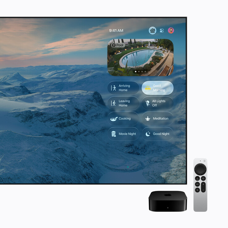 Siri Remote har nu även stöd för Hitta med precisionssökning.
