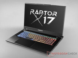 I översynen: Eurocom Raptor X17. Testenhet tillhandahållen av Eurocom