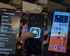 Bilder som visar en tidig version av One UI 8 som körs på en Galaxy Z Flip 6 (redigerad). (Bildkälla: Smartprix)