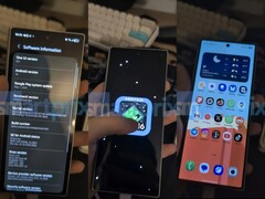 Bilder som visar en tidig version av One UI 8 som körs på en Galaxy Z Flip 6 (redigerad). (Bildkälla: Smartprix)