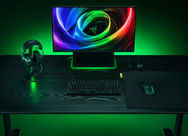 Razer Base Station V3-headsetet kan kommunicera med programvaran Razer Synapse för att byta RGB-profil.