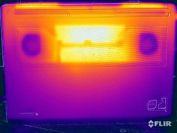 Spänningsprovning av yttemperaturer (botten)