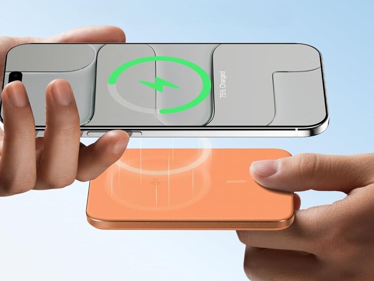 Anker Nano Power Bank (5K, MagGo, Slim) i Cosmic Orange