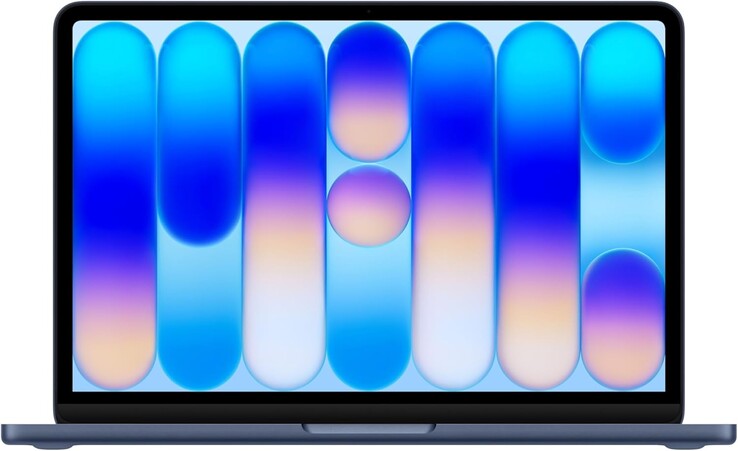 Apple Macbook Neo på bilden