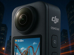 En konceptbild av DJI Osmo 360 baserad på de senaste läckorna från hands-on. (Bildkälla: Hakasushi)