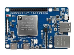 ESP32-P4-Pi-Viewe är ett kort med ett format som liknar Raspberry Pi
