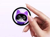 Oppo Bubble kan fästas på en smartphone som en magnetisk sekundär skärm.