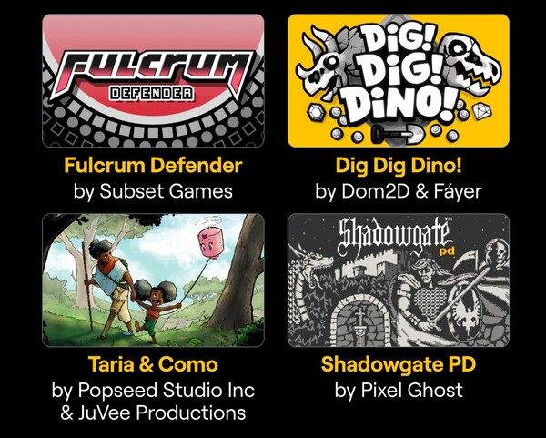Panic har avslöjat detaljer om fyra av de tolv spelen för Playdates andra spelsäsong. (Bildkälla: Playdate)