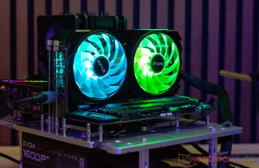 KFA2 GeForce RTX 4060 Ti EX under våra bullermätningar