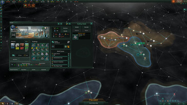 På bilden: En skärmdump från Stellaris.