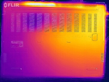 Stresstest av yttemperatur (undersidan)