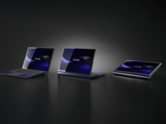 Vaio T Kachi-iro Special Edition visas i tre positioner med sin multi-flip-design