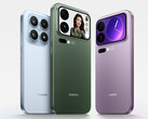 Xiaomi 17, Xiaomi 17 Pro Max och Xiaomi 17 Pro från vänster till höger. (Bildkälla: Xiaomi)