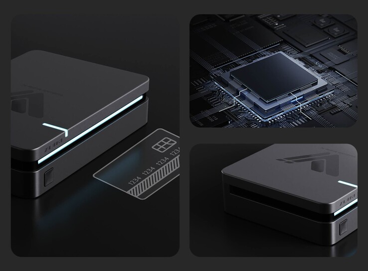 Vividnode mini PC har ett imponerande kompakt format.